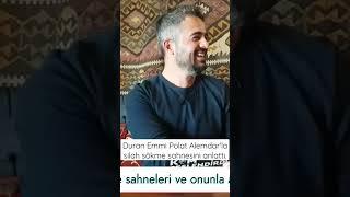 Duran Emmi Polat Alemdar'la silah sökme sahnesini anlattı. #shorts