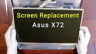 Замена экрана ноутбука Asus X72