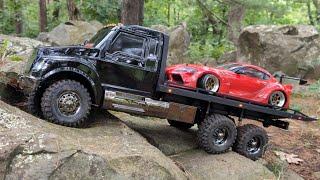 Traxxas TRX-6 Ultimate Hauler // Rock Crawling // LOADED 1/10 RC Drift Car