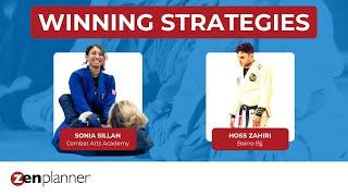 Winning Strategies Webinar for Dojos: Sonia Sillan and Hoss Zahiri