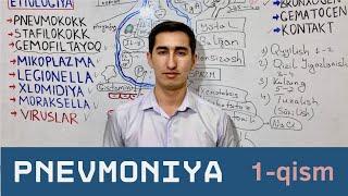 PNEVMONIYA | etiologiyasi, patogenezi, simptomlari |1-qism