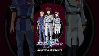 10+ SEED Characters Coming Back for SEED Freedom #shorts #gundam  #gundamseed  #seedfreedom