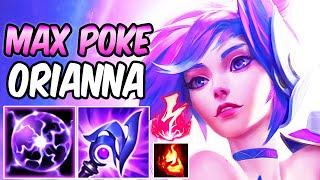 MAX POKE ORIANNA MID | STAR GUARDIAN ORIANNA | Best Damage Build & Runes | League of Legends