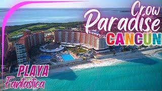  Incredible Find! Hotel Cancun Crown Paradise 4K  ALL included!  WOW in the Hotel Zone 