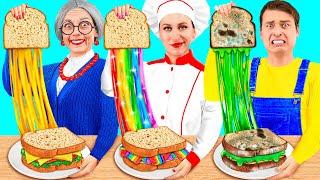 Me vs Grandma Cooking Challenge | Awesome Kitchen Hacks by Fun Teen