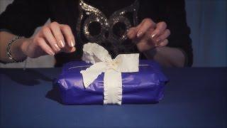 ASMR | Unboxing a tingly gift | Geschenk auspacken