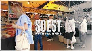 Small towns and villages in the Netherlands - Soest Walking Tour / Netherlands - 2024 /4k