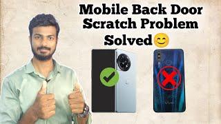 Mobile Back Door Scratch Solution | Mobile wraping | In Tamil | Subbu Tamil Tech