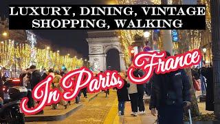 INDULGING IN LUXURY: PARIS RITZ DINING, SHOPPING, AND THEATER EXPERIENCE!