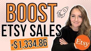 Increase Conversion Rates On Etsy By Offering Sales & Coupons  (Full Tutorial!)