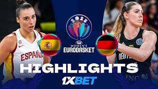 Spain  showcase depth in huge win over Germany  at #EuroBasketWomen 2025