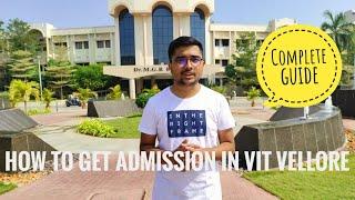 How to get admission in VIT Vellore | VIT University | VITEEE 2022