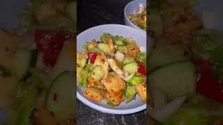 Fatoosh salad. #diet #dietfood #weightloss #morefiber #yummy #hungry #bella #homemade #eating
