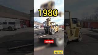 Evolution of Forklifts (1917-2025) #shorts