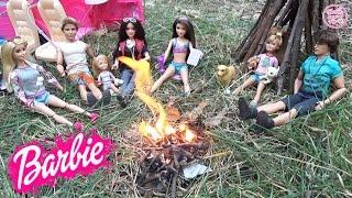 Barbie cartoon on a picnic Chelsea, Ken, and Raquelle Stories with dolls for kids  Barbie Original