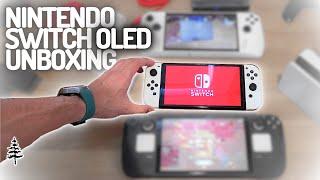 Nintendo Switch OLED White Joy-Con Unboxing