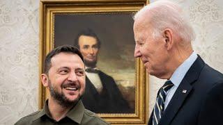 Democrats fly Ukrainian president to battleground state of Pennsylvania