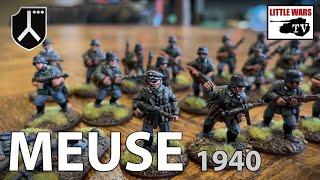 Rommel Crossing the Meuse Wargame | Quick Strike AAR