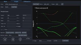 Pivotpy App (Python) based on ipywidgets in VS Code Jupyter | Graphene Plot