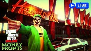 LIVE: GTA V Online: Money Fronts DLC: Workin' At The Car Wash Baby!!