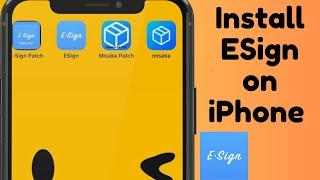 How to Install ESign on iPhone in iOS 17,18 | Install Esign on iPhone!