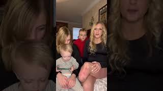 He thinks my amputated leg is a Boo Boo  #amputee #belowkneeamputee #limbloss #prosthetic