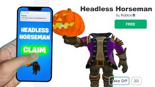 I Found 2 Secrets to Get FREE Headless Horseman in Roblox (FREE HEADLESS)