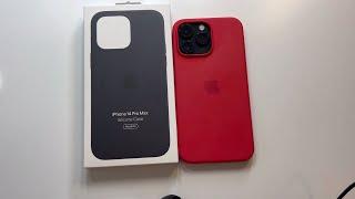 Official Apple Silicone Case Midnight for iPhone 14 Pro Max Review