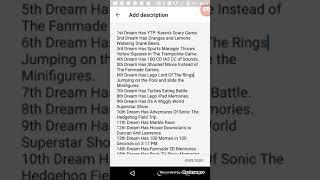 105 Dreams