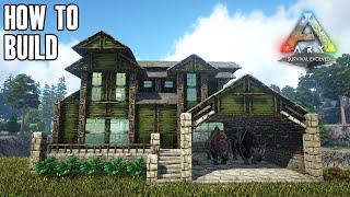 ARK - House With Dino Pen / HOW TO BUILD