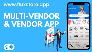 Merge FluxStore Manager into FluxStore Multi Vendors app - Preview (Flutter E-Commerce App) #Shorts