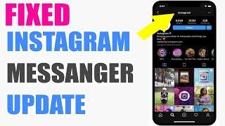 instagram messenger update not working FIXED | instagram messenger update not showing FIXED