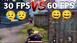 30 FPS vs 60 FPS (PUBG MOBILE) Does FPS Matter? Ultimate FPS Comparison