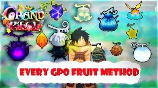 Gpo: How to get Devil Fruit Easily in Grand Piece Online Update 5 Free Release