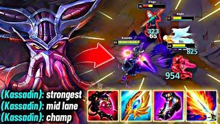 KASSADIN is the STRONGEST MID LANE CHAMP ever...