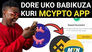 UKO Wabikuza kuri MCrypto App! Mbikuje 500 RWF Aka kanya !Irizewe 100%