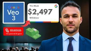VEO 3 + Manus AI: The Easiest Way to Make Money Online Right Now (15 MONTHS FREE ACCESS)