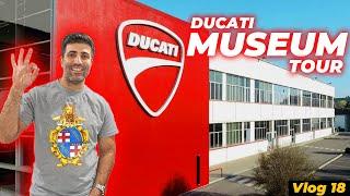 INSIDE the ICONIC Ducati Museum: A Motorcycle Lover's Dream! | Vlog 018