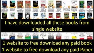 How to download paid book or research paper for free