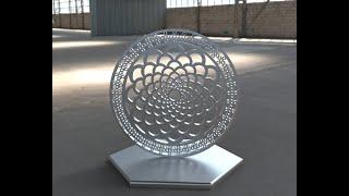 free 3d model stl for decoration 3 (mandala)