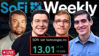 SOFI BREAKS 13. GOING HIGHER? | SOFI WEEKLY