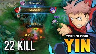 Yin Best Build 2024 [ Yin Top 1 Global Gameplay ] Mobile Legends