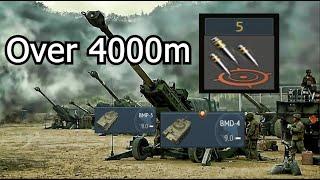 Long Range Artillery BMP-3/BMD-4 - War Thunder