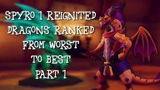 Spyro 1 Reignited Dragons Ranked From Worst to Best - Part 1