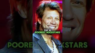 TOP 10 POOREST ROCKSTARS BEFORE FAME! #shorts #musichistory #music #musician