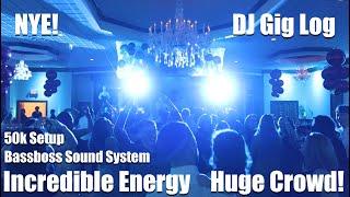 Crazy NYE Party with my 50k Setup, DJ Gig Log with DJ Brian Rodrigues