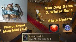 Winter Event | Mini (1/3) | Max Dmg Gems | Maszive | Drakensang Online