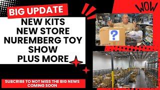 Big Update video , New Andy's kit, New store/warehouse, Nuremberg toy show plus more.