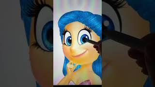 Insiste Out  Wicked #disney #wicked #insideout #art #artist #transformation #holidayswithyoutube