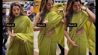 Tamil Serial Actress Meera Unseen Navel Slip